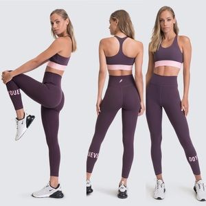 DOYOUEVEN Stretch Lite Leggings Aubergine Purple